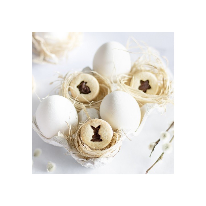 Städter Mini Easter Linzer Cookie Cutter Set 4 pcs Stainless Steel
