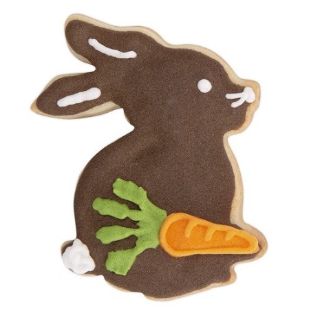Städter Prägeausstecher Hase sitzend 7 cm aus Edelstahl