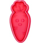 Birkmann Carrot Cookie Cutter with Plunger