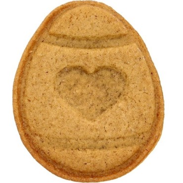 Birkmann Easter Egg Cookie Cutter with Plunger & Heart Embossing