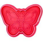 Birkmann Butterfly Cookie Cutter with Plunger