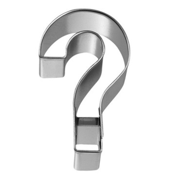 Question Mark Cookie Cutter 6 cm – Birkmann Stainless Steel