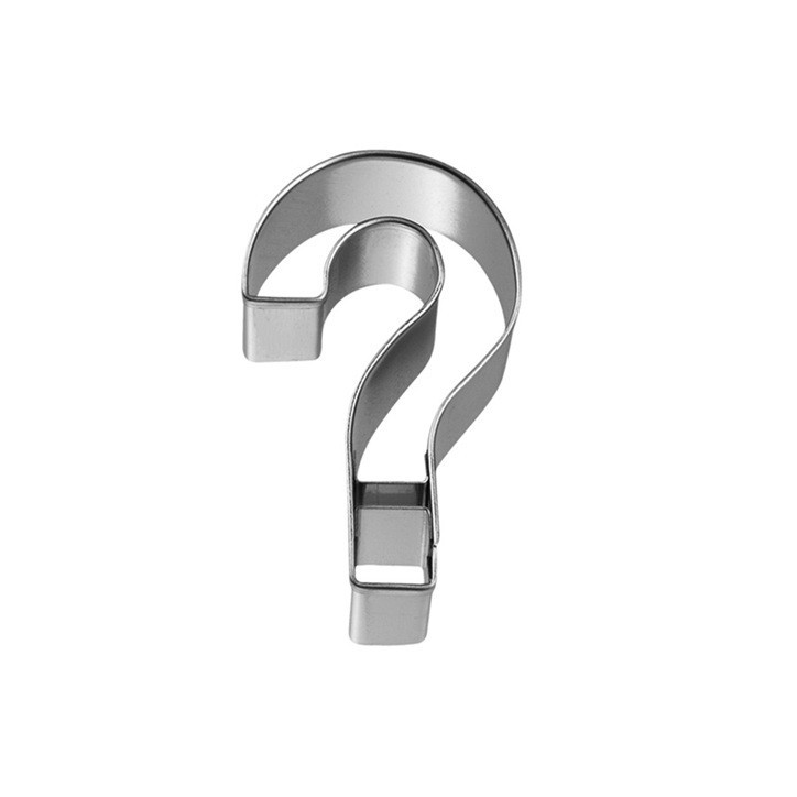Question Mark Cookie Cutter 6 cm – Birkmann Stainless Steel