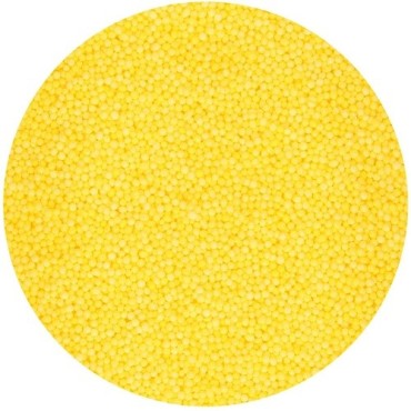 FunCakes Nonpareils Yellow 80 g – Mini Sugar Pearls