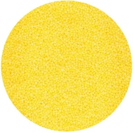 FunCakes Nonpareils Yellow 80 g – Mini Sugar Pearls