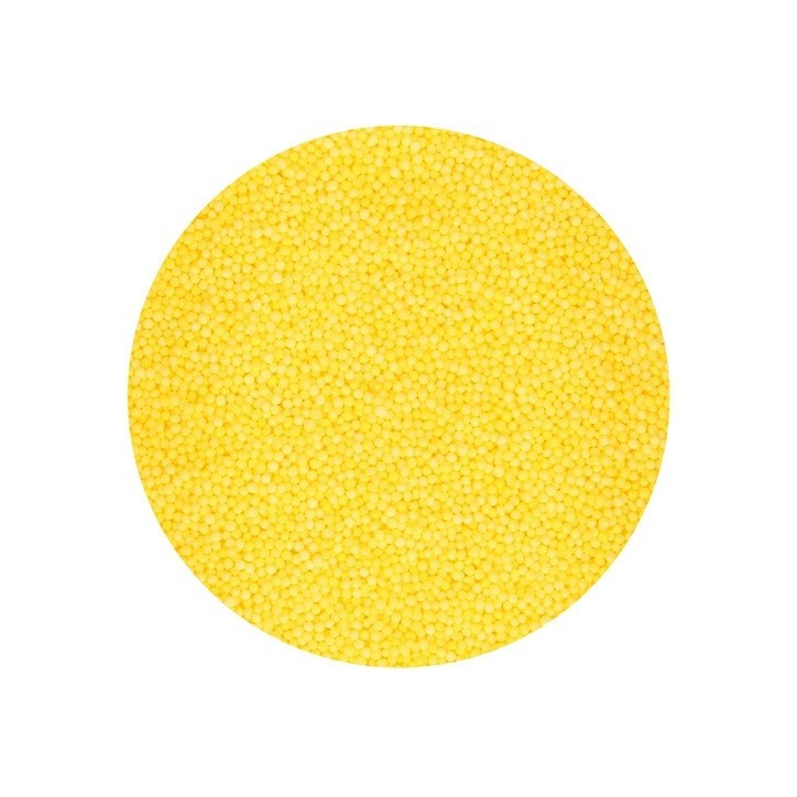 FunCakes Nonpareils Yellow 80 g – Mini Sugar Pearls