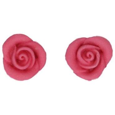 FunCakes Pink Fondant Roses – Edible Wedding & Valentine Cake Decorations