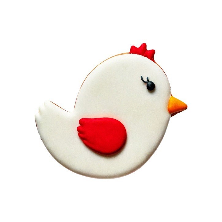 Wilton Chick Cookie Cutter 7.2 cm – Stainless Steel Easter Cutter