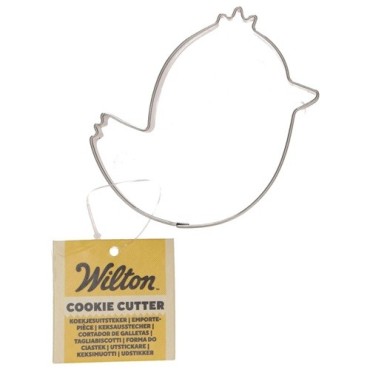 Wilton Chick Cookie Cutter 7.2 cm – Stainless Steel Easter Cutter