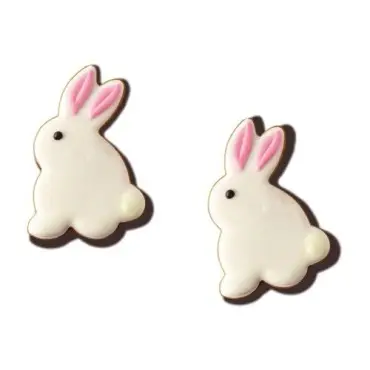Wilton Rabbit Cookie Cutter Set 3 Pieces – Stainless Steel Easter Cutter