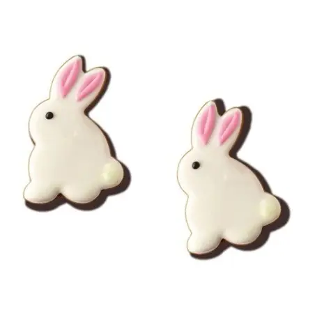Wilton Rabbit Cookie Cutter Set 3 Pieces – Stainless Steel Easter Cutter