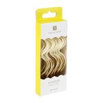 Talking Tables Curly Geburtstagskerzen Gold Dipped, 20 Stück