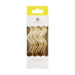 Talking Tables Curly Geburtstagskerzen Gold Dipped, 20 Stück