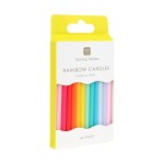 Talking Tables 10cm Rainbow Candles, 24 Pcs