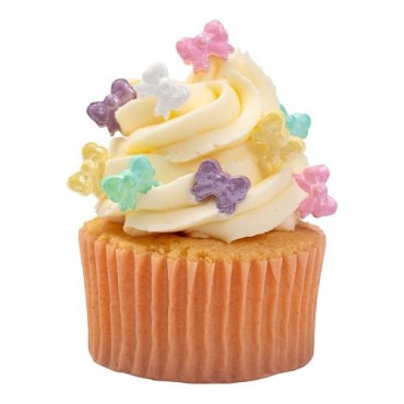 PME Sprinkle Charms Pastel Bows 25g – Pearlised Easter Cake Decoration