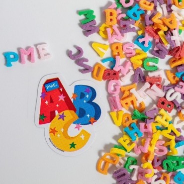 PME Rainbow Alphabet Sprinkles 25g – Edible Letter Decorations for Cakes & Cupcakes