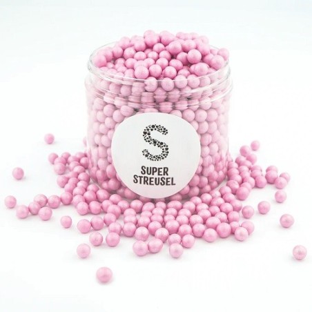 Super Streusel Mini Knusperkugeln Rosa 5mm 160g