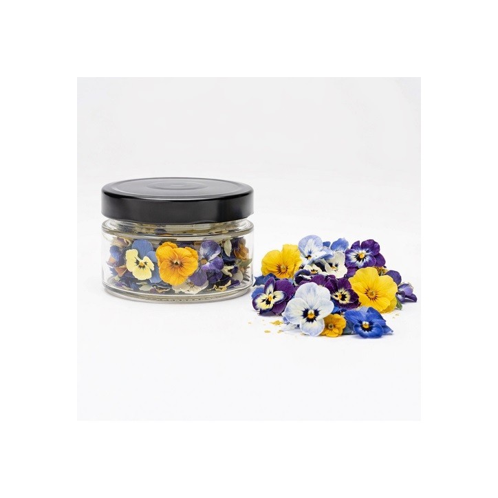 LIOFLOR Edible Pansy Mix 2g – Freeze-Dried Flowers for Cake Decoration LIOFLOR Edible Pansy Mix 2g – Freeze-Dried Flowers for Cake Decoration