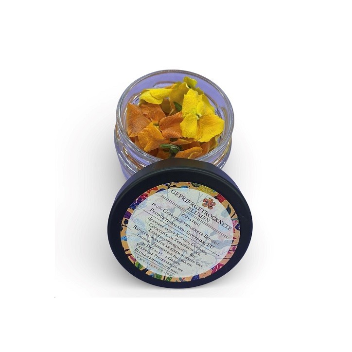 LIOFLOR Edible Orange Pansies – Freeze-Dried Flowers 2g LIOFLOR Edible Orange Pansies – Freeze-Dried Flowers 2g