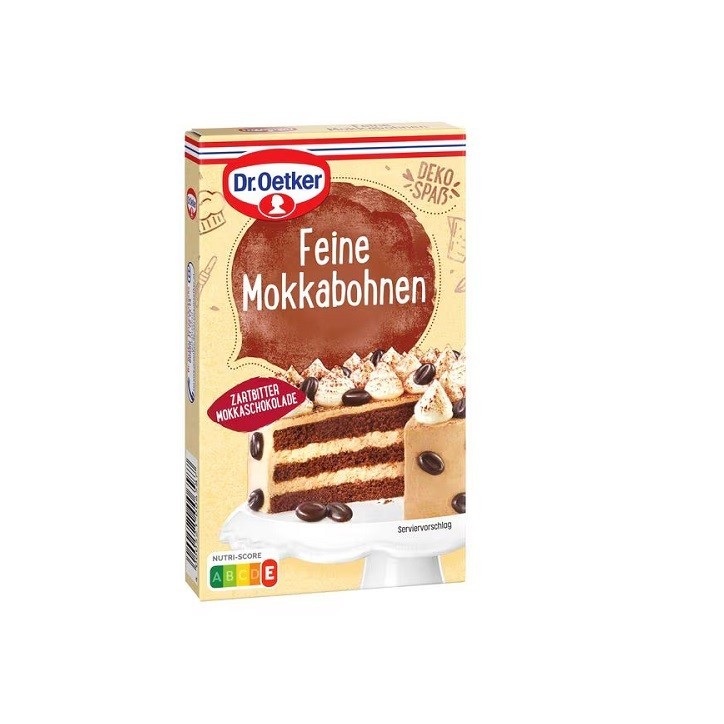 Dr. Oetker Fine Mocha Beans 75g – Chocolate Coffee Decoration