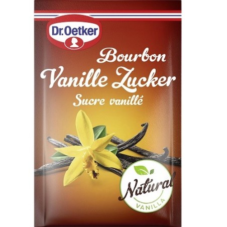 Dr. Oetker Bourbon Vanille Zucker 24g – Echter Vanillegeschmack