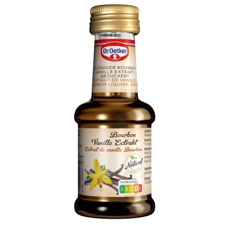Dr. Oetker Bourbon Vanille Extrakt 35ml – Flüssiger Vanilleextrakt