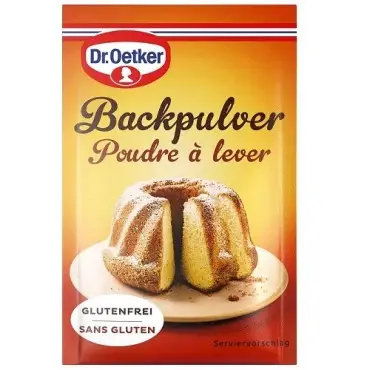 Dr. Oetker Baking Powder 5x16g – For Light and Fluffy Cakes