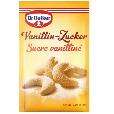 Dr. Oetker Vanillin-Zucker 5x13g – Klassiker für feine Vanillenote