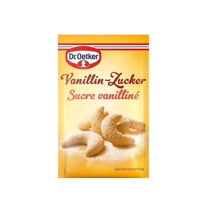 Dr. Oetker Vanillin Sugar 5x13g – Classic Vanilla Flavour for Baking