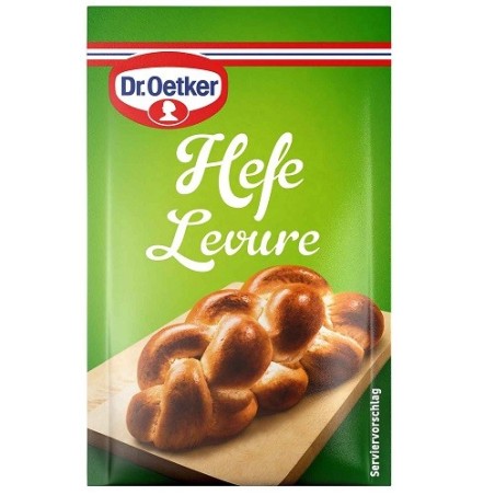 Dr. Oetker Trockenhefe 3x7g – Für lockeren Hefeteig