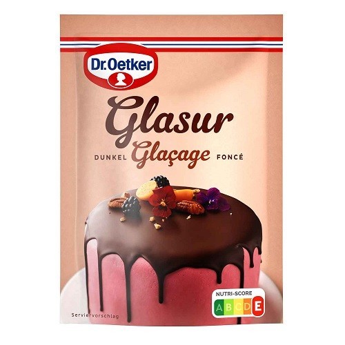 Dr. Oetker Kuchenglasur dunkel 125g