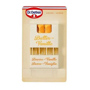 Dr. Oetker Butter-Vanilla Flavour 4 Vials – Baking Aroma