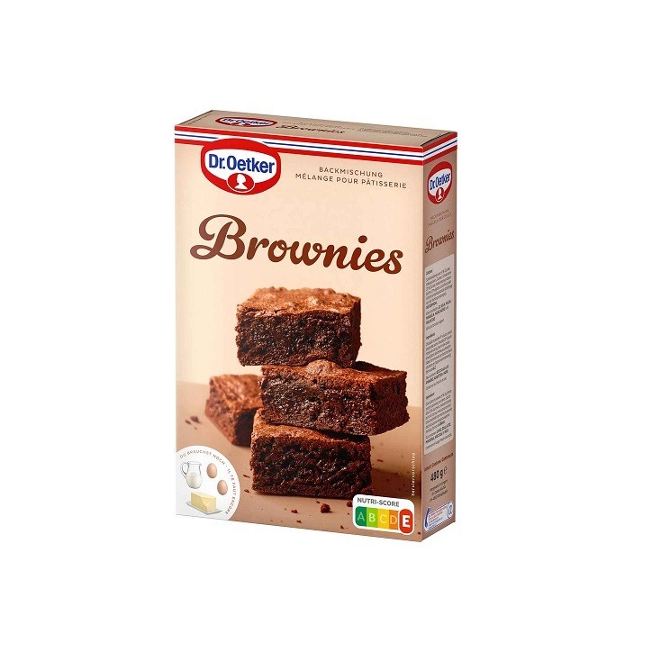 Dr. Oetker Brownies Backmischung 480g – 24 saftige Brownies Dr. Oetker Brownies Backmischung 480g – 24 saftige Brownies
