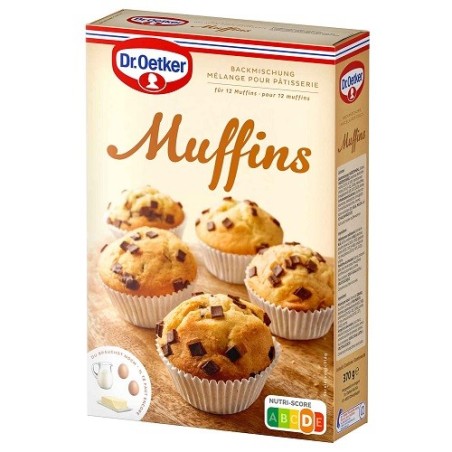 Dr. Oetker Muffins Backmischung 370g – 12 Schoko Muffins