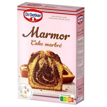 Dr. Oetker Marmor Cake Backmischung 400g – Marmorkuchen