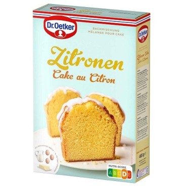 Dr. Oetker Lemon Cake Baking Mix 485g