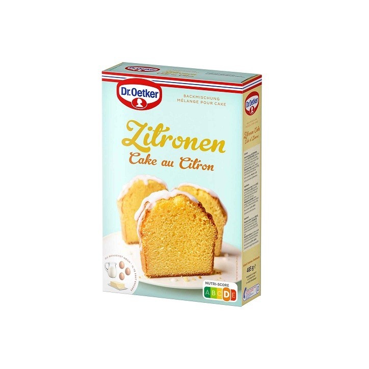 Dr. Oetker Lemon Cake Baking Mix 485g – Lemon Loaf Cake Dr. Oetker Lemon Cake Baking Mix 485g – Lemon Loaf Cake