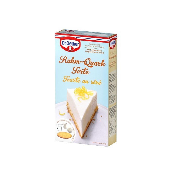 Dr. Oetker No-Bake Cream Quark Cake Mix 200g Dr. Oetker No-Bake Cream Quark Cake Mix 200g