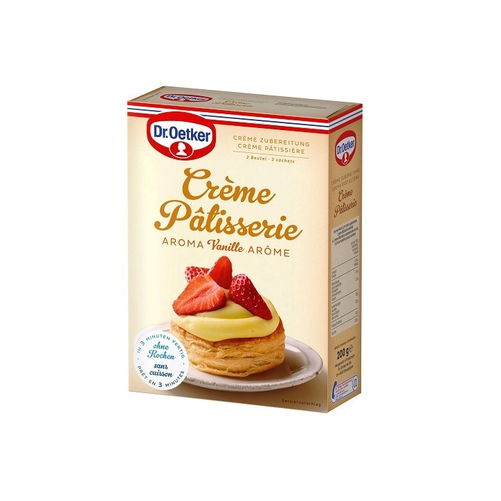Dr. Oetker Crème Patisserie Vanilla 2 x 100g – Pastry Cream Mix Dr. Oetker Crème Patisserie Vanilla 2 x 100g – Pastry Cream Mix