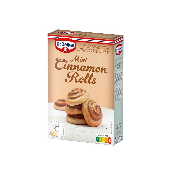 Dr. Oetker Mini Cinnamon Rolls Baking Mix 292g Dr. Oetker Mini Cinnamon Rolls Baking Mix 292g