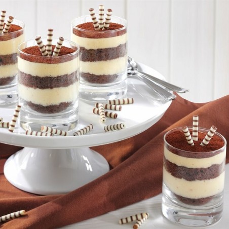 Dr. Oetker Chocolate Zebra Rolls 75g – Cake Decoration