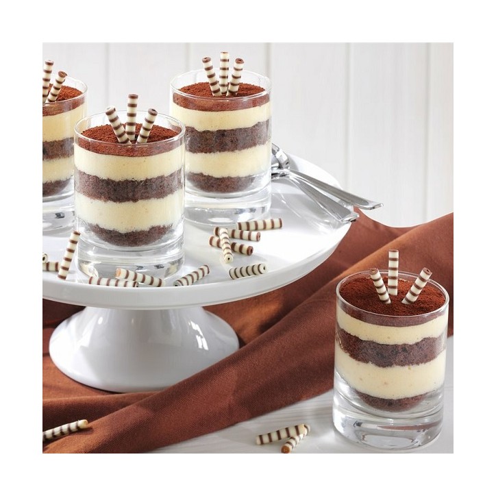 Dr. Oetker Chocolate Zebra Rolls 75g – Cake Decoration Dr. Oetker Chocolate Zebra Rolls 75g – Cake Decoration