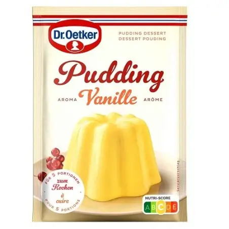 Dr. Oetker Pudding Vanille 70g – Vanille Dessert Klassiker