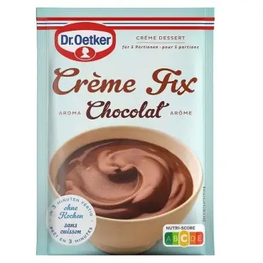 Dr. Oetker Crème Fix Chocolat 113g – Schoko Dessert ohne Kochen