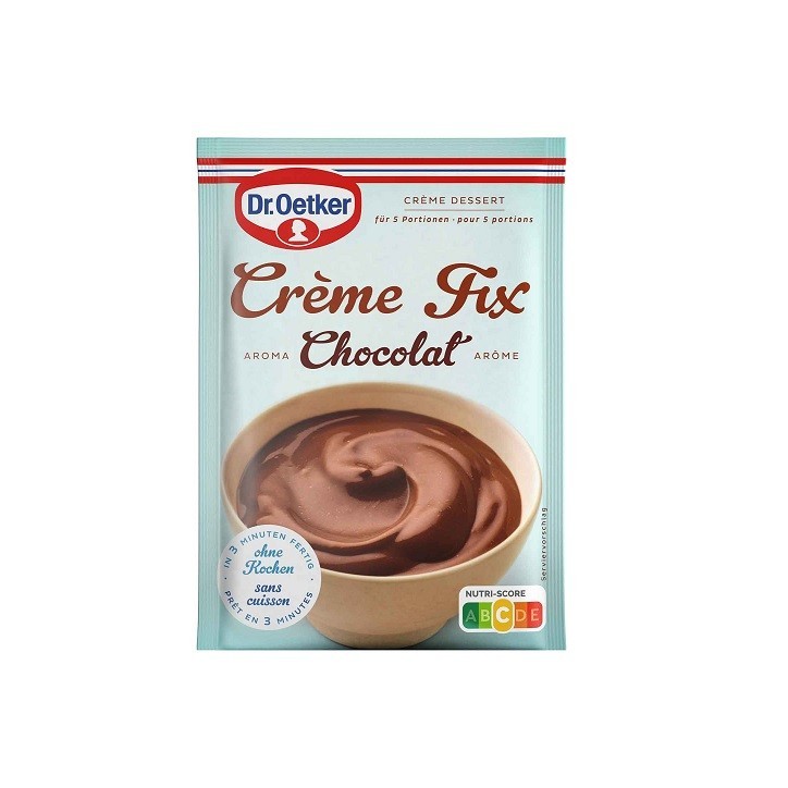 Dr. Oetker Crème Fix Chocolat 113g – No Cook Chocolate Dessert