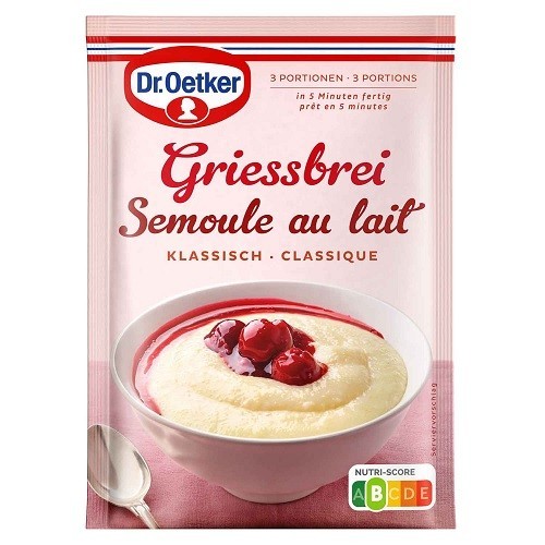 Dr. Oetker Classic Semolina Pudding 92g Dr. Oetker Classic Semolina Pudding 92g