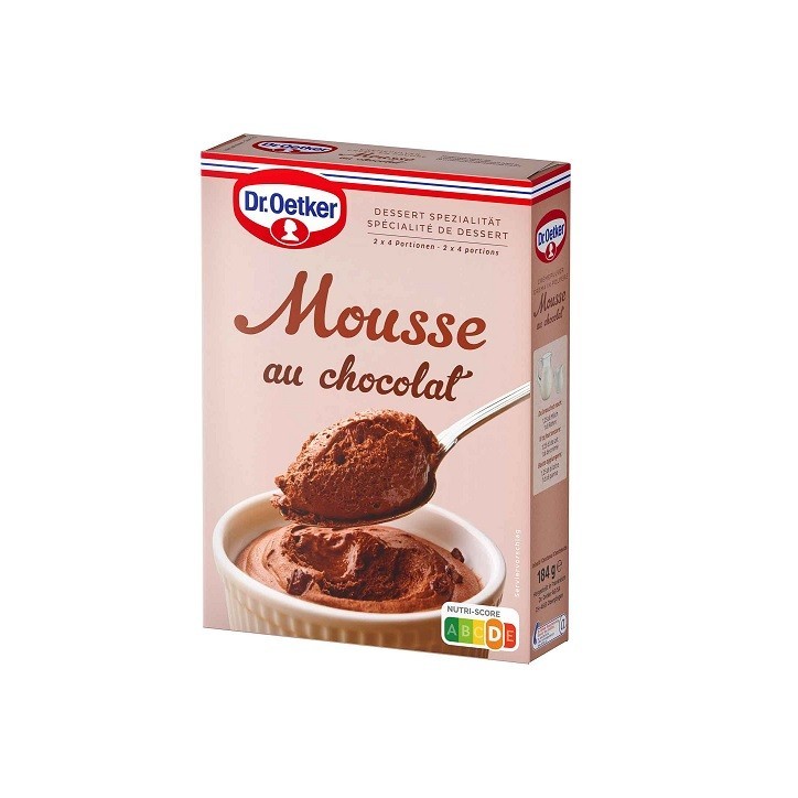 Dr. Oetker Mousse au Chocolat 92g – Feine Schokoladen Mousse