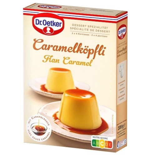 Dr. Oetker Caramelköpfli Mix 208g
