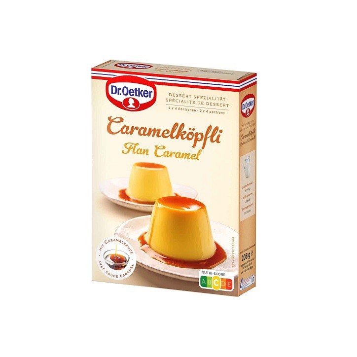 Dr. Oetker Caramelköpfli 208g – Classic Caramel Custard Dessert
