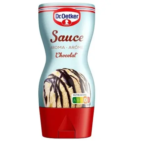 Dr. Oetker Dessert Sauce Schokolade 153ml – Schokoladensauce für Desserts